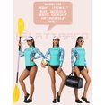 thumbnail image 6 of Attraco Womens Long Sleeve Rash Guard Floral Print Swimwear UPF 50+ Swimming Shirt, 6 of 6