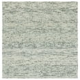 thumbnail image 2 of Safavieh Abstract Delia Distressed Wool Area Rug, Green/Ivory, 6' x 6' Square, 2 of 11