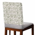 thumbnail image 2 of Farmhouse Sage Green Chair Back Covers, Removable Chair Covers for Dining Chairs Set of 6, Washable Chairs Slipcovers Back Seat Protector for Wedding Party 19"x20", 2 of 9