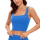 thumbnail image 1 of Remera CRZ YOGA Butterluxe Crop Top con Escote Cuadrado Azul XL, 1 of 3