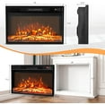 thumbnail image 5 of VINGLI  26" Electric Fireplace Inserts with APP & Remote Control, 1500W Recessed Stove Heater with 8H Timer, 3 Flame Colors, 5 Brightness for Indoor Use, ETL, 5 of 7