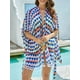 thumbnail image 2 of As Rose Rich Kimonos para Mujer, Cárdigan Tipo Kimono para Cubrirse en el Baño de Verano, Tallas Grandes, 2 of 8