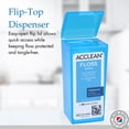 thumbnail image 6 of Acclean Dental Floss, Shred Resistant Nylon, Waxed, 200 Yards of Dental Floss, Unflavored, Office Size, 12/Bx, 6 of 7