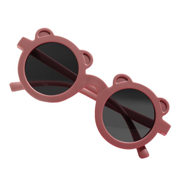 ITFABS Lunettes de Soleil Rondes Unisexes Été Petits Garçons Filles, Lunettes Décontractées Extérieures