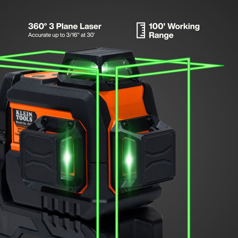 Klein Tools Compact Green Planar Laser Level