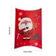 thumbnail image 3 of Christmas Pillow Box Candy Chocolate Packaging Box Nougat Baking Box Year Nut Gift Box Empty Box, 3 of 6