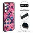 thumbnail image 2 of WIRESTER Shockproof Soft Rubber Cover Case for Samsung Galaxy S24 FE 6.7", Pink Mermaid Scales, 2 of 5