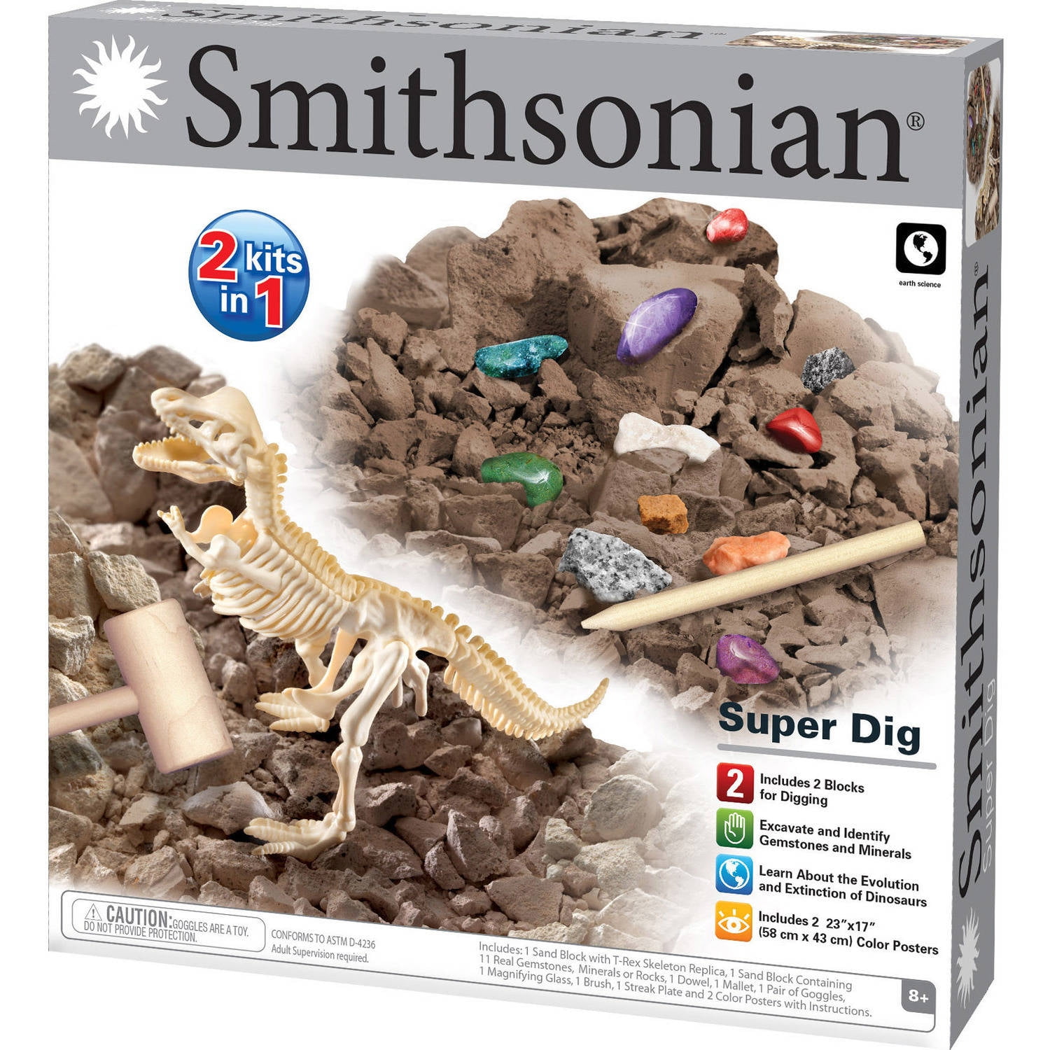 smithsonian rock and gem dig