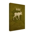 thumbnail image 2 of Trademark Fine Art 'State Animal Alaska' Canvas Art by Red Atlas Designs, 2 of 3