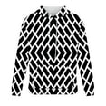 thumbnail image 4 of Plus Size Long Sleeve Hoodies for Men Drawstring Swaetershirts with Pockets Winter Casual Geometric Printed Tops, 4 of 4
