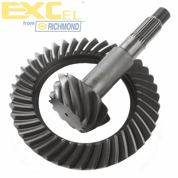 Richmond Gear GM82C373 Excel Ring And Pinion Set; 3.73 Ratio; 41-11 Teeth; 8.20 in. Dia. Ring Gear; 1.438 in. Dia. Pinion; 25 Spline; 10 Hole Oval Cover; Rear 8.2 in.;