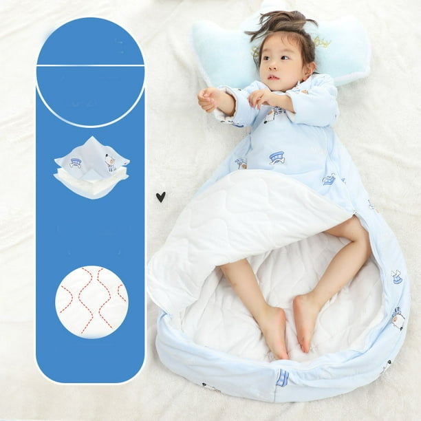Homeex Cute Children's Sleeping Bag Antikick Quilt I M