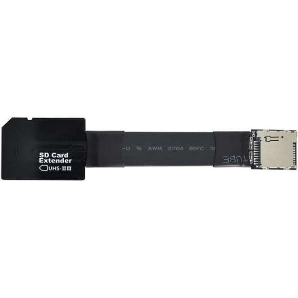 HUGFEGWE SD Male Extender to TF Micro Card Female Extension Cable Adapter Flexible SD/SDHC/SDXC UHS-III UHS-3 CJ25311-4842