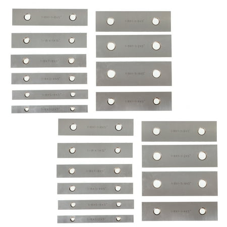 

PET-U 1/8 x 5 10 Pair Precision Parallel Set Packing In Wooden Case