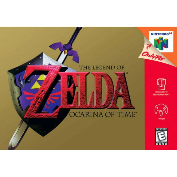 The Legend of Zelda: Ocarina of Time Games Cartridge Card for N64 (US Version)