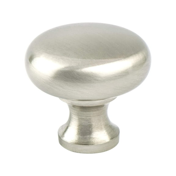 Berenson 9079-1BPN-P 1.25 in. dia. American Classics Knob with Brushed Nickel