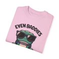 thumbnail image 3 of Funny Even Baddies Get Saddies Frog Comfort Colors Unisex Shirt, Blossom, 3 of 6