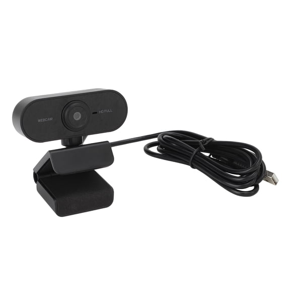 Full HD 1080P Webcam, Easy USB Connection, Noise Cancelling Mic, Ideal for Conferencing Live Streaming
