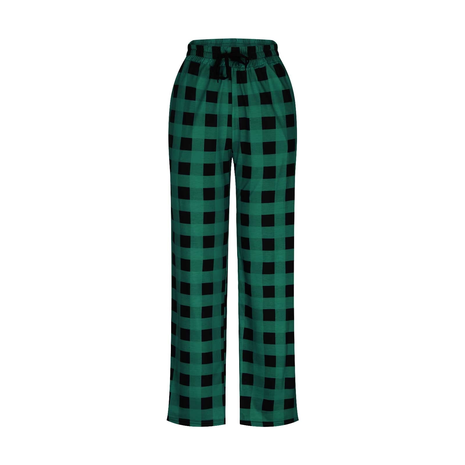 Pantalon De Pyjama Homme En Coton - Modèle à Carreaux - Confortable, Léger - Pour La Maison, Automne/Hiver