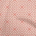 thumbnail image 1 of oneOone Polyester Spandex Dark Peach Fabric Geometric Fabric For Sewing Printed Craft Fabric By The Yard 56 Inch Wide, 1 of 4