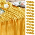 thumbnail image 1 of Mantel navideño Wokceer de Table Runner, paquete de 12 unidades, color dorado, bohemio, 1 of 7