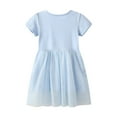 thumbnail image 3 of WIBACKER 2-7T Little Girls Cotton Casual Dress Sequins Unicorn Princess Tulle Skirt Dresses for Kids, 3 of 5
