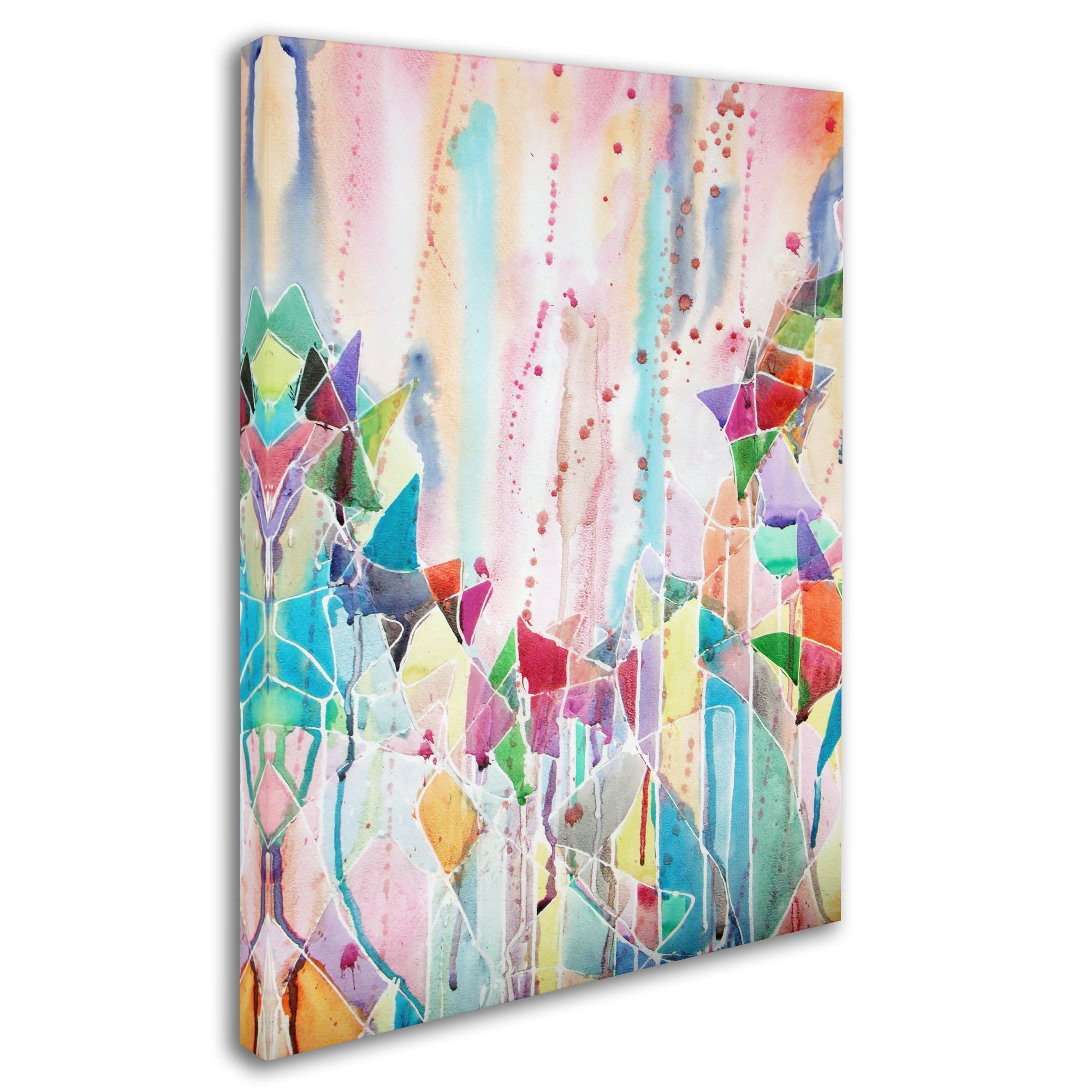 Trademark Fine Art 'Mount Karimsimbi' Canvas Art by Lauren Moss