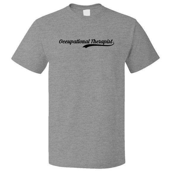 Funny Occupational Therapist Retro Old School T shirt Tee Gift