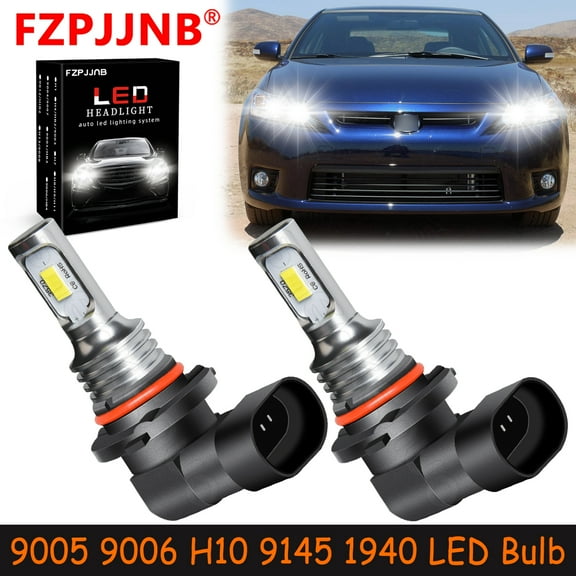 FZPJJNB for Scion Tc 2005-2008 White LED Headlights Bulb Low Beam,9005 HB3 9006 HB4 9145 9140,YHB,C06