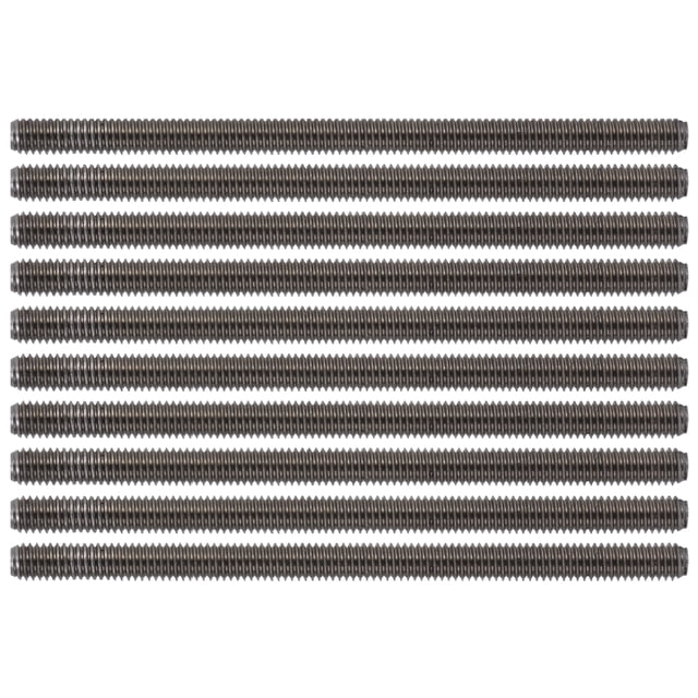 Wchiuoe Full Threaded Screws,Stainless Steel Fully Threaded Rods,4808 Series M4 Stainless Steel Threaded Rods Wear Resistant Durable High Hardness Rod Bar Studs