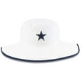 thumbnail image 2 of Men's New Era  White Dallas Cowboys 2025 NFL Training Camp Panama Bucket Hat, 2 of 4
