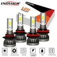 thumbnail image 1 of 4pcs For Ford Escape 2017-2022 Combo LED Headlight High Low Beam Bulbs Kit 6000K, 1 of 8