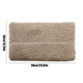thumbnail image 3 of JilgTeok 4 Packs Bathroom Rugs for Back of Foot Rubbing Thick Soft and Non-Slip Full Wrap Imitation lambswool Bath Mats Water Absorbent Quick Dry Machine Washable Bath Rug for Bathroom Shower Tub, 3 of 6