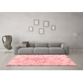 thumbnail image 3 of Ahgly Company Indoor Rectangle Solid Red Modern Area Rugs, 2' x 4', 3 of 4
