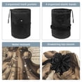 thumbnail image 3 of PhooArto Drawstring Cosmetic Bag, Barrel Shaped Portable Travel Makeup Bags, Vintage Map Octopus Patterns Large Capacity Waterproof Multifunctional Bucket Toiletry Bag, 3 of 6