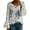 Blue, variant on MEICHEN Long Sleeve Shirts for Women Crewneck Sexy Basic T Shirts Casual Fall Flower Printing Slim Fit Women's Tops