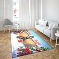 thumbnail image 4 of Merry Christmas Woofmas Xmas Noel Dalmatian Elf Candy Cane Snow Indoor Rug Dog Lover Carpet Living Bed Room Sofa Home Decor - 13017, 4 of 5