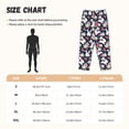 thumbnail image 3 of Sikiie Rabbit And Rose Women’s Ultra-Soft Comfy Lounge Pants Sleepwear Comfy Lounge Pants Drawstring Sleep Bottoms with PocketsX-Large, 3 of 6