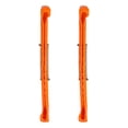thumbnail image 2 of 1 par de protectores de cuchillas de patín de Hockey sobre hielo de plástico ajustables (naranja), 2 of 3