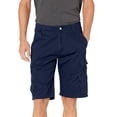 thumbnail image 3 of lcziwo Mens Cargo Shorts Casual Summer Shorts Multi Pockets Solid Color Loose Hiking Camping Work Shorts Navy XXL, 3 of 7