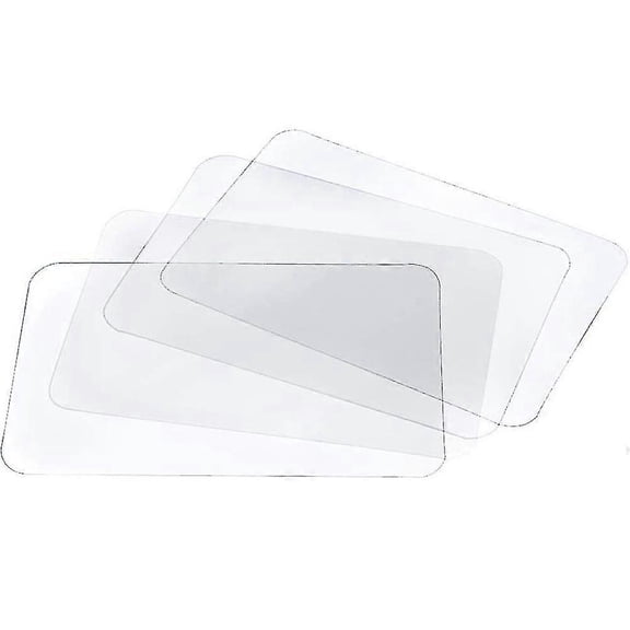 Transparent Placemats Washable Placemats Suitable for Heat Resistant Non-Slip Kitchen Placemats Dining Table (8 Pieces) Brand New