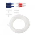 thumbnail image 2 of Aquarium Air Pump Accessories, Standard Accessory Kit For Most Aquarium Air Pumps 3-way Switching Valve With 2 Air Hoses 2 Check Valves 2 Air Stones 4 Connectors, 2 of 8