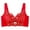 Red, variant on LYEAA Women Bras Push up Lace Wireless Daily Bras Wirefree Adjustable Strap Support Lift Soft Bralette No Wire Breathable Comfort Sleeping Bras Black S