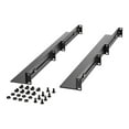 thumbnail image 2 of StarTech.com Rails de Rack de Serveur 1U 19 Pouces, Profondeur Réglable 24-36 Pouces, Rails de Montage Universels 4 Poteaux, Kit de Rail de Montage Équipement Réseau/serveur/ups, HPE ProLiant, Dell PowerEdge - Rails de Rack 4 Poteaux (UNIRAILS1UB) - Kit de Rail de Rack - Montable - Noir - 1U - 19 Pouces - pour P/N: RK1536BKF, RK1818BKFK, 2 of 11