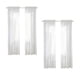 thumbnail image 1 of Cortinas Transparentes Blancas para Ventana 90 Pulgadas de 4 Paneles Cortinas Blancas Transparentes Cortinas Transparentes Panel Básico de Bolsillo de Varilla, 1 of 5