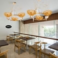thumbnail image 5 of 3-Light Bird Nest Chandelier Ceiling Lamp LED Creative Pendant Lamp Lighting Fixture Gold, 5 of 12