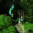 thumbnail image 3 of Up to 65% off! Outdoor Wind Chimes Solar Powered Wind Chime Lamp Courtyard Garden Camping Lamp Eight Color Gradient Wind Chime Lamp, 3 of 7