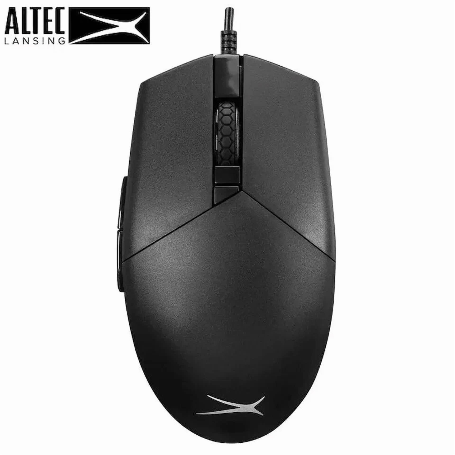 CIRCLE- Altec Lansing Algm9304 Wired Gaming Mouse Up To 6400 Dpi, 6 Buttons Rgb