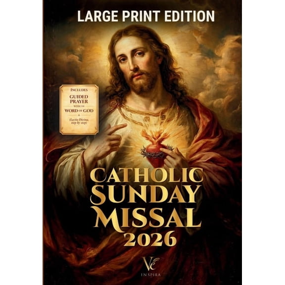 Catholic Sunday Missal 2026 Large Print Edition: Includes: Guided Prayer with the Word of God (Step-by-Step Lectio Divin, (Paperback)