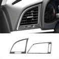 thumbnail image 2 of Soft Carbon Fiber for 2017 2018 2019 2020 Car Dashboard Side Air Outlet Panel Cover Trim Accessories, 2 of 5